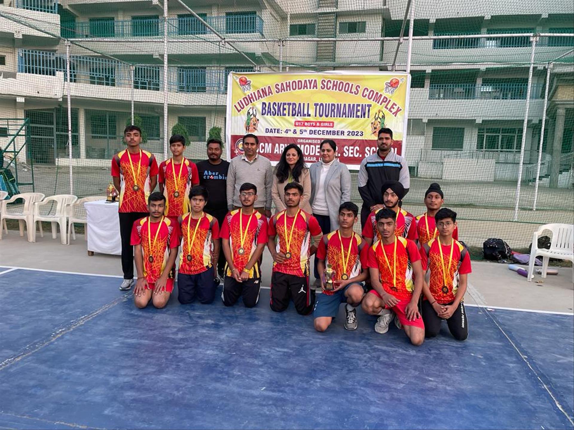 BCM School Shines at Sahodaya U-17 Basketball Tour